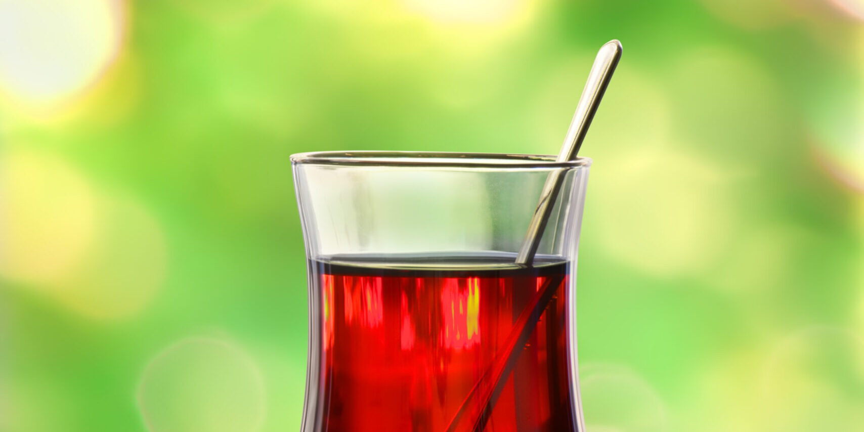 Glass of turkish tea